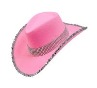 W WIDMANN MILANO Party Fashion - Sombrero de fiesta vaquera/vaquero, sombrero western, accesorio carnaval, despedida de soltero