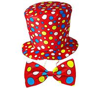 W WIDMANN MILANO Party Fashion - Sombrero de payaso, sombrero de circo, accesorio para disfraces