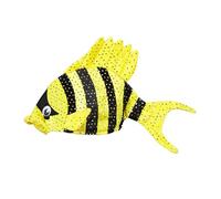 W WIDMANN MILANO Party Fashion - Sombrero de pez tropical, sombrero de felpa con lentejuelas, disfraz de animal, carnaval