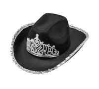 W WIDMANN MILANO Party Fashion - Sombrero de vaquera o vaquero con tiara