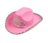 W WIDMANN MILANO Party Fashion - Sombrero de vaquera o vaquero con tiara