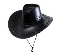 Widmann - Sombrero de vaquero de piel sintética, ranger, sheriff, vaquera, western
