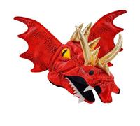 W WIDMANN MILANO Party Fashion - Sombrero dragón, rojo, disfraz animal, dinosaurio, tocado carnaval