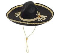 W WIDMANN MILANO Party Fashion - Sombrero mexicano de fieltro, 50 cm, tocado para disfraces