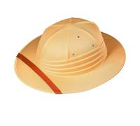 W WIDMANN MILANO Party Fashion Sombrero de safari, sólido, color beige, talla única (Widmann S.r.l. 01886)