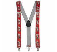 W WIDMANN MILANO Party Fashion 7978A - Tirantes Edelweiss, accesorio para disfraces, fiesta de la cerveza, fiesta popular, carnaval, fiesta del lema