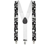 Widmann Tirantes calavera para adulto - Única