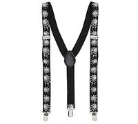 W WIDMANN MILANO Party Fashion - Tirantes con diseño de telaraña, elásticos, accesorio para disfraces de Halloween y carnaval