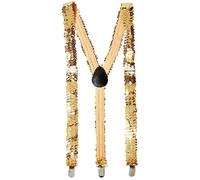 W WIDMANN MILANO Party Fashion - Tirantes con lentejuelas para adultos