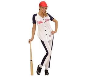 W WIDMANN MILANO Party Fashion - Traje de béisbol Jugadora, deportista, profesión, disfraces de carnaval