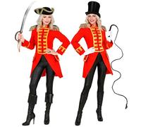 W WIDMANN MILANO Party Fashion - Traje de cola para desfile de disfraces, gótico, pirata, estrella de rock, director de circo, uniforme de guardia, fiesta temática, carnaval