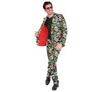 W WIDMANN MILANO Party Fashion - Traje de fiesta para Halloween, chaqueta y pantalón, disfraces