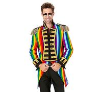 Widmann Rainbow Parade Coat For Man (L) Rainbow
