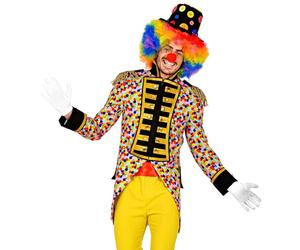 W WIDMANN MILANO Party Fashion - Traje de gala para hombre, abrigo colorido estilo uniforme para carnaval, CSD y papeles circenses