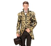W WIDMANN MILANO Party Fashion - Traje de gala para hombre, frac de jacquard de estilo barroco, disfraz para Carnaval, director de circo, pirata y atuendo gótico