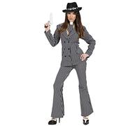 W WIDMANN MILANO Party Fashion - disfraz gangster, traje, jefe de la mafia, criminal, disfraces de carnaval