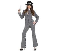 W WIDMANN MILANO Party Fashion - Traje de gángster, jefe de la mafia, delincuente, disfraz de carnaval