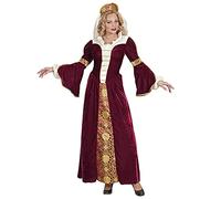 W WIDMANN MILANO Party Fashion - Disfraz de reina medieval, vestido, princesa, disfraces de carnaval