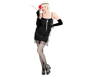 W WIDMANN MILANO Party Fashion - traje flapper, vestido con flecos, Charleston vestido años 20, disfraces disfraces
