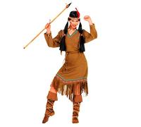 W WIDMANN MILANO Party Fashion - Disfraz de india, vestido, hija del jefe, salvaje oeste, disfraces