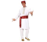 Widmann Bollywood Star (Tunic, Pants, Belt, Turban) (S) White