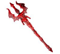 W WIDMANN MILANO Party Fashion - Tridente del Diablo, 68 cm, con Motivo de alas y Demonios, Accesorio para Disfraces de Halloween