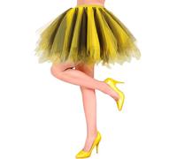 W WIDMANN MILANO Party Fashion - Tutú para adultos, falda de tul de varias capas, para disfraces, carnaval, festivales, Halloween