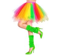 W WIDMANN MILANO Party Fashion - Tutú para Adultos, Falda de Tul de Varias Capas, para Disfraces, Carnaval, Festivales, Halloween