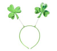 Video Delta del día de St. Patrick Head Boppers Sombrero Headware Accesorio para Irlandesa Irlanda St Patrick Fancy Dress Up Disfraces y Trajes