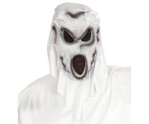 W WIDMANN Sancto Máscara de Fantasma con Capucha Adulto Halloween