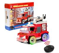 W WISE BLOCK Coche Deportivo eléctrico, Coche de Carreras para niños y niñas, Modelo de Bloques de construcción de Coches con 286 PCS, Coches de Juguete con Motor Pull-Back y Control Remoto