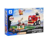 W WISE BLOCK Juego de construcción de Coches con Mando a Distancia, Juguete para niños 8 9 10 11 12+ años niño niña, Nivel avanzado - Dessert Shop Rescue