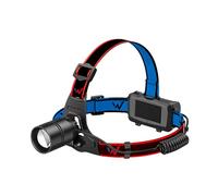 W WONDER FULL ENERGY - Linterna frontal 500 lúmenes, IP44, 5 modos de iluminación, inclinación ajustable hasta 45°, recargable. Perfecto para todas las actividades nocturnas.