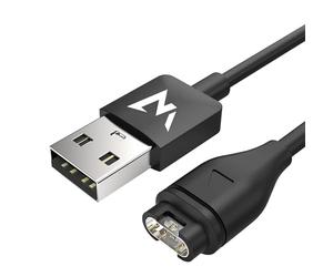 W Wonder Full Power - Cable de Carga Compatible con los Relojes Garmin fēnix 5, 5 Plus, 5S, etc, 6, 6S, 6X, 7, 7S, 7X, Forerunner/vívoactive/vívomove/vívosport