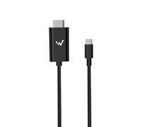 W Wonder Full Power - Cable USB-C a HDMI 4K60hz - 3m - Negro