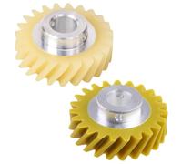 W10112253 - Piezas de repuesto para accesorios de cocina, repuesto AP42956691159 PS1491159, engranaje de gusano de cocina, junta original, abrazaderas de manguera resistentes, kit surtido de