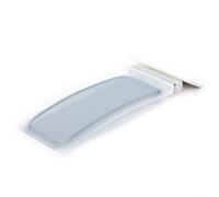 W10717210 - Filtro de pelusa de repuesto para múltiples modelos, material ABS resistente al óxido, 24 x 7.2 pulgadas, color blanco, captura la pelusa, mantiene el flujo de aire, fácil de limpiar