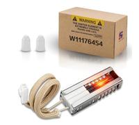 W11176454 - Encendedor de horno de gas para Whirl-pool WFG320M0BB2 | Sustituye a W10914411 PS12348439 EAP12348439 AP6327293 4547416, compatible con WFG320M0BS3 WFG320M0BW2 WFG505M0BB1