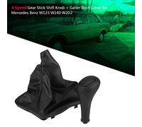 W123 W140 W202 Pomo de Palanca de Cambios de 4 Velocidades + Funda para Maletero para una Experiencia de Conducción Cómoda, Pomo de de Repuesto para, Fácil Instalación, Apto para