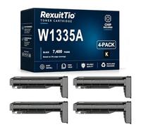 W1335A Reemplazo de Cartucho de tóner Compatible de Alto Rendimiento para W1335A con el último Chip, se Ajusta a la Impresora láser HP LaserJet MFP 438n M442dn M443nda, Negro