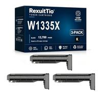 W1335X Reemplazo de Cartucho de tóner Compatible de Alto Rendimiento para W1335A con el último Chip, se Ajusta a la Impresora láser HP LaserJet MFP 438n M442dn M443nda, Negro