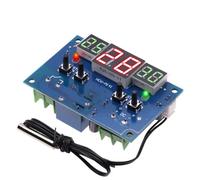 W1401 DC 12V 10A Termostato con pantalla digital Controlador de temperatura Regulador del termostato con relé de sensor NTC 220V