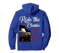 W201 190e - Old 190 Racecar Montar el clásico Sudadera con Capucha, Unisex para Adultos, Azul Real, L