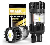 W21/5W 7443 T20 Bombillas LED 100% Canbus Sin Errores 12V Super Brillante 6500K Blanca 7440 7441 Luce de Repuesto para Coche para Luz de Marcha Atrás Freno Luces Diurnas Señal de Giro, 2 Piezas