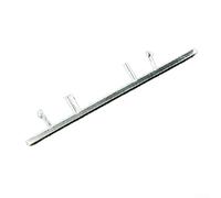 W212 E Class 2008-2014 - Interruptor de temperatura para el centro izquierdo del aire acondicionado, tira de botón para embellecedor, color plateado mate, ABS, repuesto original para el interior del