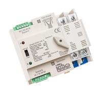 W2R ATS 2P Interruptor de Transferencia Automática controlador de potencia ininterrumpida Selector interruptores 63A 100A 110V 220V cable(2P 100A 110V)