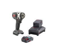 W3151-K22 Llave de impacto inalámbrica de 1/2" y 20 V, kit de 2 baterías, torque de 3840 in-lb, retenedor de anillo de fricción, pistola