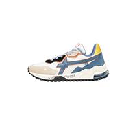 w6yz Breeze-M.-Zapatillas de Ante y Tejido técnico-Beige, Beige 44