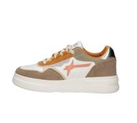 w6yz Xenia W Suede/Micro Taupe-Bone-Stone, Beige, 36 EU