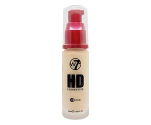 W7 Hi Definition Camera Ready Foundation True Beige - 30 ml